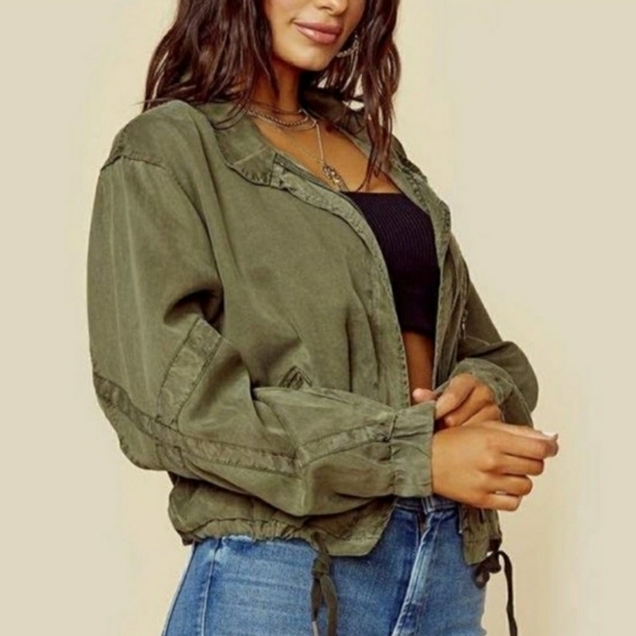 Young Fabulous & Broke Jackets & Blazers - Young fabulous & broke YFB clara crop bomber jacket